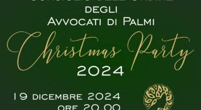 Consiglio Ordine Avvocati Palmi – Invito cena degli auguri di Natale